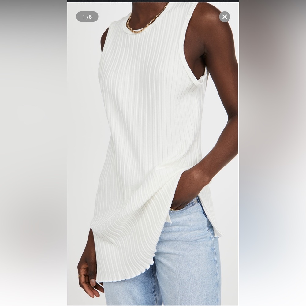 Simon Miller Aukai Tunic Top white/creamy color. Size L Great condition